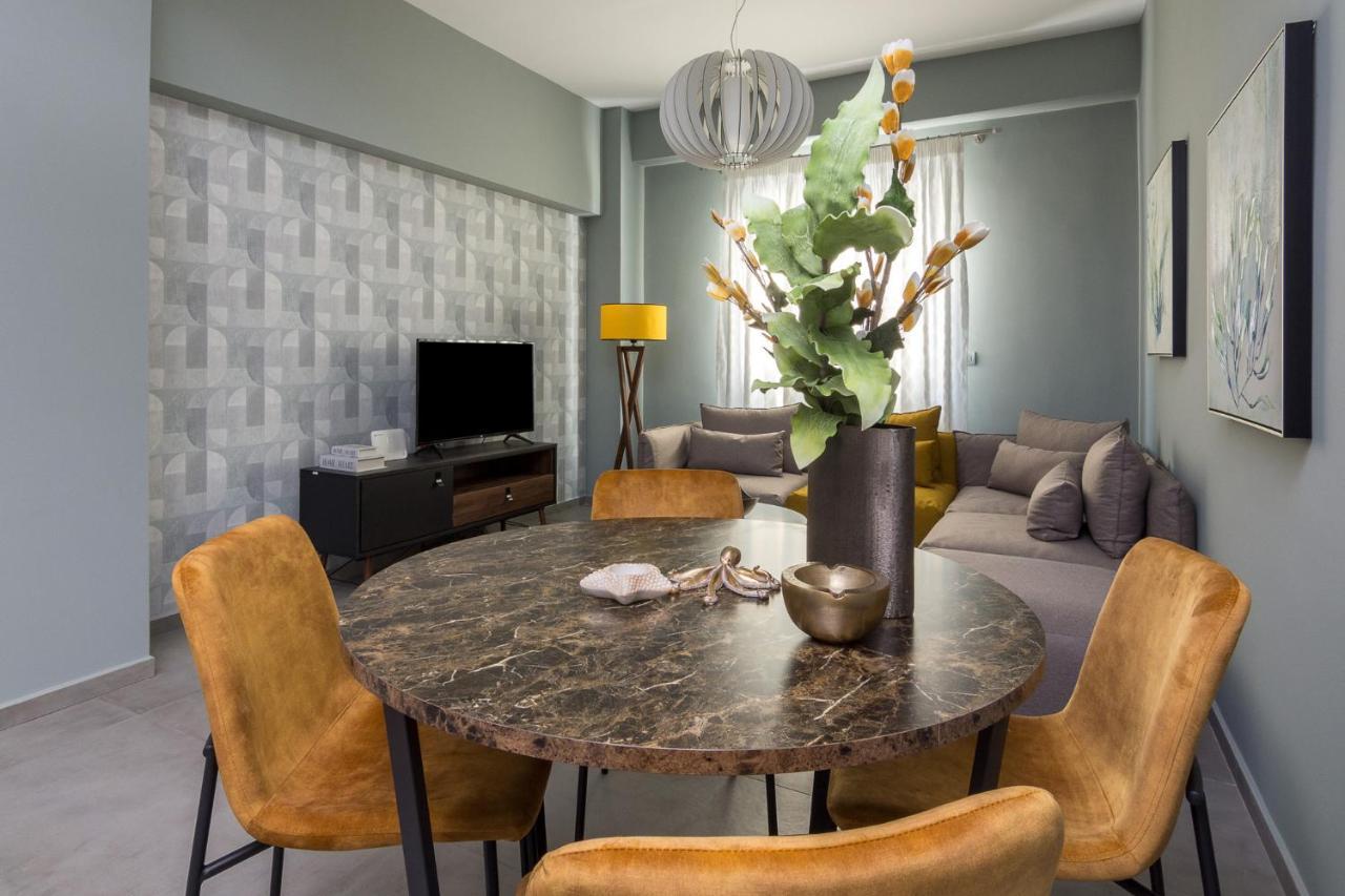 Hippy Designed 3Bedroom Apartment In Heraklion Esterno foto