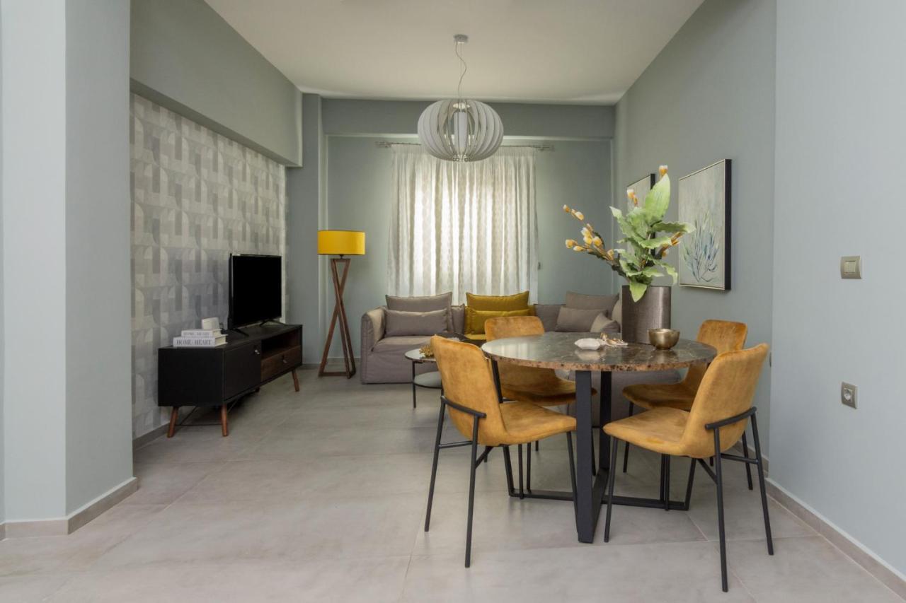 Hippy Designed 3Bedroom Apartment In Heraklion Esterno foto